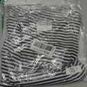 Women's Comfy Pajama Loose Casual Drawstring Lounge Pants - Striped Print Stretch Wide Leg (Black, M)