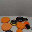 SPTA Microfiber Polishing Pads, 14pcs 3" 5" 6" Microfiber Buffing Pad Kits Removing Wax Buffer Pads Microfiber Cutting Disc Micro Fiber for DA/RO Car Polisher Polishing,Buffing,Waxing and Cleaning