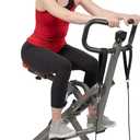 Sunny Health & Fitness Row-N-Ride Trainer for Full-Body Home Exercise