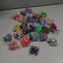 QMay 30 Sets Polyhedral Dice - 30 X 7 (210 Pieces) DND Dice with a D&D Dice Large Drawstring Bag, 30 Colors D4 D6 D8 D10 D% D12 D20, Great for Dungeons and Dragons, RPG, MTG,Role Playing Table Games