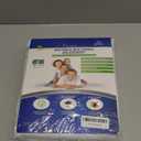 Twin Size Mattress or Box Spring Encasement (8"-11" Depth) Waterproof Zippered Protector Hypoallergenic Premium Single Size Bed Cover Protects from Dust White