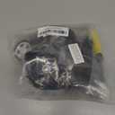 4Pcs Universal Swivel Wheel Left Suitcase Wheel (4L) 115W Series W055 Wheel Replacement Black