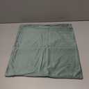 NEATERIZE Premium Velvet Pillow Covers 18x18 Sage Green - Washable Decorative Fabric Throw Pillow Covers for Couch or Bed - Set of 2