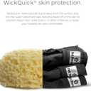 Pet Parents Washable Dog Diapers (3pack) + Extendrs of Durable Doggie Diapers, Premium Dog Diapers Female & Male (Medium, Black) (Medium (14-20"))