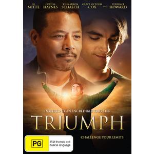 Triumph DVD | R.J. Mitte, Colton Haynes, Terrence Howard | NON-USA Format | Region 4 Import - Australia