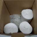 Magesh 4 Gallon Trash Bag Strong, Leakage-Free, Small Garbage Bags Unscented Thick for Bathroom, Office, Kitchen Small Trash Can, 15L, 105 Bags, Clear