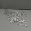 Happy Birthday Neon Sign for Wall Decor, LED Happy Birthday Light Up Sign, USB Powered Dimmable Neon Light for Birthday Party Decorations Backdrop, White (17 x 12 inch)