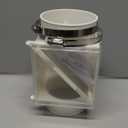 Dryer Lint Trap, Indoor Dryer Vent with Lint Catcher Filter,Secondary Dryer Duct Lint Trap with 2 4" Plastic Clamps, Accommodates 4" Transition Ducts, A Good Match for Dryer Booster Fan