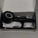 FEELSO Filtered Shower Head with Handheld, High Pressure 4 Spray Showerhead with Filters & Upgraded Anti-clog Nozzles for Hard Water -Remove Chlorine, Reduce Dry Itchy Skin -ON/OFF Switch for Pet Bath (Black)