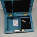 Cottage Garden True Friends Grateful Petite Locket Distressed Music Box, Blue