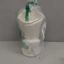 Fully Glazed White Ceramic Bow Vase 9.64 in Unique Cute Modern Decorative Bouquet Flower Vases for Home Living Room Table Decor Mothers Day Gifts