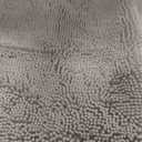 OLANLY Bathroom Rugs 36x24, Extra Soft Absorbent Chenille Bath Rugs, Rubber Backing Quick Dry, Machine Washable Bath Mats for Bathroom Floor, Tub and Shower, Home Decor Accessories, Light Grey