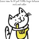 Kittyrama Botanicals Fern Cat Collar. Award Winning. Hypoallergenic, Quick Release Breakaway, Comfy & Soft. Vet Approved. Other Styles Available (Adult)