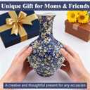 3D Puzzle Vase for Adults, 164 Piece Unique Flower Vase, Crafts for Adults, Home Decor Gift for Flower Arrangements
