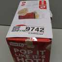 DASH Fresh Pop Popcorn Maker - Oil-Free, Air Popcorn Popper - With Measuring Cup & Recipe Guide - Perfect for Movie Nights - 16 Cups, Red