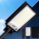 Eleganted CHX-2000W Solar Street Lights Outdoor, 6500K Solar Parking Lot Light, IP66 Waterproof Dusk to Dawn 30000LM Security Flood Lights with Remote Control for Yard, Garden, Outside, Garage