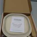 Heating Sourdough Banneton Bread Proofing Basket Kit with Timer & 6 Temp Settings, 2L Foldable Silicone Dough Proofing Box Electric Sourdough Starter Warmer Set for Dough Rising, Baking Supplies (Square)