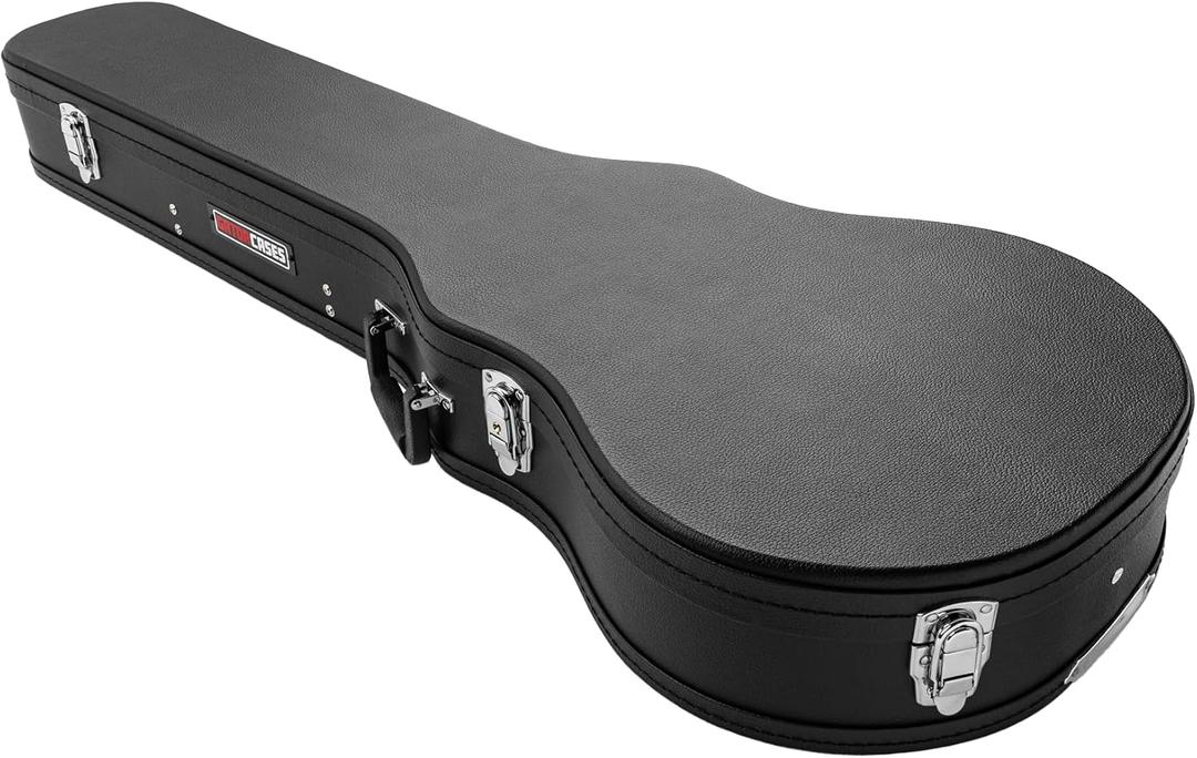 Gator Cases Traditional Series Hard-Shell Wood Case for Les Paul Style Guitars (GWE-LPS-BLK)