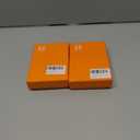 2 x Solar System Crystal Ball, Quartz Glass Ball Decorative, Paperweight Crystal Display Engraved Ornament Sculpture Home Crafts Decor Present for Women Friends