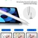Gnanlen iPad Pencil 2nd Generation Magnetic Wireless Fast Charging, Same as Apple Pencil 2nd Gen, Stylus Pen Work for iPad Pro 11in 1/2/3/4, iPad Pro 12.9in 3/4/5/6, iPad Air 4/5, iPad mini 6, White