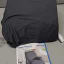 TAOCOCO Recliner Chair Covers Stretch Polyester Fabric 3-Piece for Large Recliners, Soft, Breathable and Skin-Friendly Furniture Protector, Washable (Dark Gray, Recliner Chair Cover)