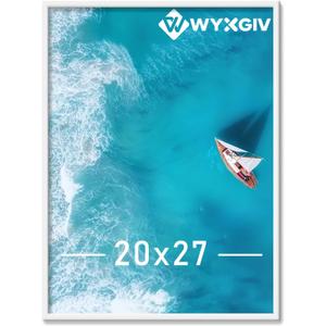 White 20x27 Picture Frame Lightweight yet Durable Frame Wall Hanging