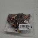 Women's 2 Pieces Zebra Striped Bikini Set Halter Triangle Swimsuit Y2K Tie Side Bathing Suit (Medium, Brown)