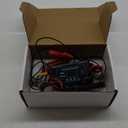 14.6V 30A Lithium Battery Charger, LiFePO4 Battery Charger AC-DC Smart Charger with Intelligent Trickle Charging, Cooling Fan, Switch, Dual Connection, Automatic Battery Maintainer