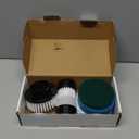 Electric Spin Scrubber 7 Pack Replaceable Brush Heads Set, Only for All Brands of ANS-8051A&ANS-8050 Electric Cleaning Brush