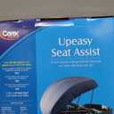 Carex Upeasy Seat Assist Plus - Portable Self-Powered Lifting Seat Cushion for Chairs, 70% Weight Support up to 340 lbs. - Lift Assist for Seniors and Mobility Support