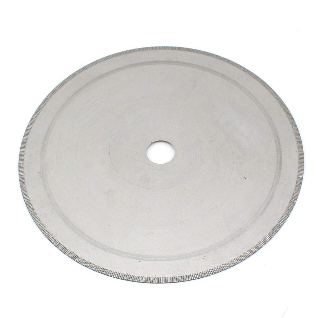 JINGLING 10" inch Diamond Lapidary Saw Blade Thin Notched Rim 1.2mm Trim Stone