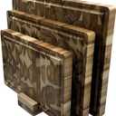 KOLWOVEN Acacia Wood Cutting Boards Set of 3 for Kitchen 1 Inch Thick - Large Wooden Cutting Boards for Chopping Meat, Cheese, Fruits, and Vegetables (17x12, 12x10, 12x7 inch)
