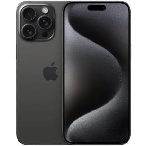 Apple iPhone 15 Pro Max, Black Titanium - Unlocked 