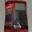 PUMA Mens 5 Pack Performance Boxer Briefs (Olive/Blue/Black)