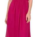 Adrianna Papell Womens Crepe Chiffon Gown, 14, Bright Magenta
