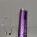 Automatic Curling Iron, Hair Curling Iron for Hair Styling, Cordless Auto Hair Curler, with 6 Temps and Timers, Auto Shut-Off, Fast Heating, Rechargeable Cordless Hair Curler 1 (Purple)