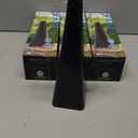 Treva Bug Fan Fly Deterrent with Holographic Blades to Clear Bugs, Mosquitoes, and Flies, Battery Powered Fly Fan 4 Pack (Black)