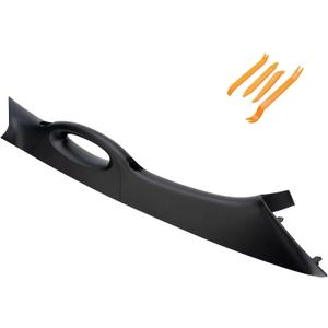 A Pillar Interior Trim Handle Right Passenger Side Compatible with Ford F150 F-150 Lincoln Mark LT, A Pillar Grab Handle Assist Panel 4L3Z-1503598-AAA (Right Passenger Side Black)