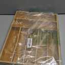 Silverware Organizer Kitchen Drawer Organizer Utensil Organizer Bamboo Silverware Holder Cutlery Organizer in Drawer Flatware Organizer Tray(7 slots, Natural