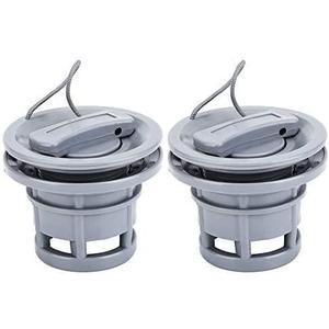 Watris Veiyi Canoe Valve Replacement, 2pcs Inflatable Boat Valve, Halkey Roberts Valve for Inflatable Boat Dinghy