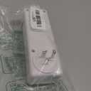 Surge Protector Outlet Extender - with Rotating Plug, 6 AC Multi Plug Outlet with 4 USB Ports (2 USB C), 1800J Wall Charger, 3-Sided Power Strip with Spaced Outlet Splitter for Home, Office, Travel (White)