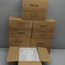 48 Pack Glass Cylinder Vases 4,6,8,10 Inch Tall Clear Flower Vase Hurricane Floating Candle Holder for Table Centerpiece Wedding Home Decor