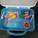 Melissa & Doug Love Your Look Pretend Makeup Kit (16 pcs) – Kids Vanity Set with Realistic Accessories, Mess-Free Fake Makeup for Girls, Dress-Up & Imaginative Play Toy, Ages 3++