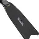 SEAC BM-30, Long fins with Interchangeable Blades for Freediving & Spearfishing (12,5-13,5, Black/Green)