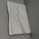 HETTHI Laptop Bed Desk, Adjustable Laptop Lap Desk with Drawer, X-Large Foldable Bed Table Tray for Bed Couch Floor Desk Writing Working Reading Eating Painting (Marble, 23.6"×15.7")