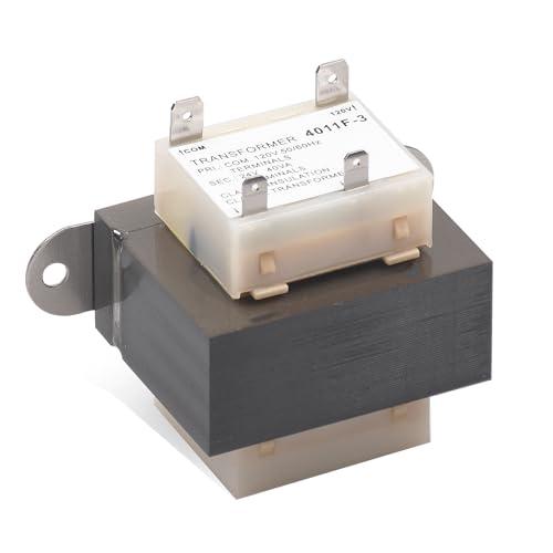 Lusperi 4011F-3 120V to 24V Transformer 40VA for Trane Furnace, Compatible with Furnaces/HVAC Equipment, 24 Volt Furnace Transformer