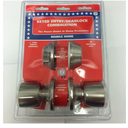 RV Knob and Deadbolt Door Lock Set 1 pk
