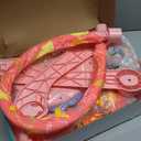 UMIKU Baby Play Mat Baby Tummy Time Mat Activity Center for Newborn Infant Piano Play Gym Mat Music & Light Babies Gifts Boy Girl for Babies 0-6 6-12 Months, Pink Dinosaur