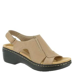 Clarks womens Jenette Ease Wedge Sandal, Pink, 10 US