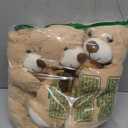 Teddy Bears Bulk 5 Packs 13.5 Inches Small Stuffed Bears Pack for Christmas Valentines Baby Shower Party Decorations Centerpieces Favors Light Brown